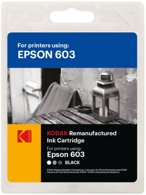 Kodak Ink Cartridge Compatible with Epson 603 Black