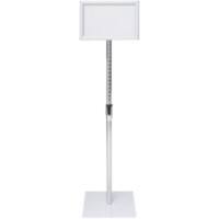 Office Depot Floor Standing Display Basic A4 Silver 240 x 325 x 1,160 mm