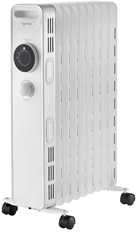 IGENIX Oil Filled Radiator IG2620 White 50Hz