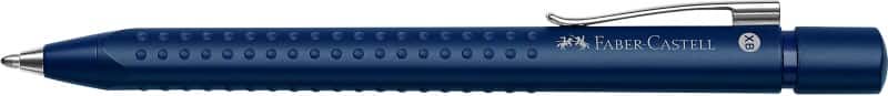 Faber-Castell Grip 2011 Retractable Ballpoint Pen Blue 0.6 mm Extra Broad Ballpoint Refillable