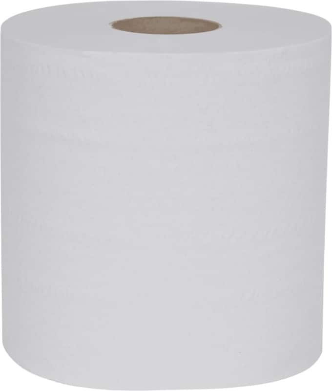 essentials  Centrefeed Roll Centrefeed White 2 Ply 60 m C2W607FNDS 12 Rolls of 151 Sheets 