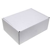 Postal Box SW15157 White Cardboard 152(W) x 152 (D) x 76 (H) mm Pack of 10