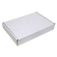 Postal Box SW31225 White Cardboard Pack of 10