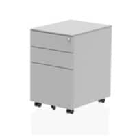 dynamic Steel Mobile Pedestal 3 Drawers Lockable 390 x 500 x 600 mm