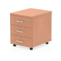 Impulse Mobile Pedestal 3 Drawer Beech