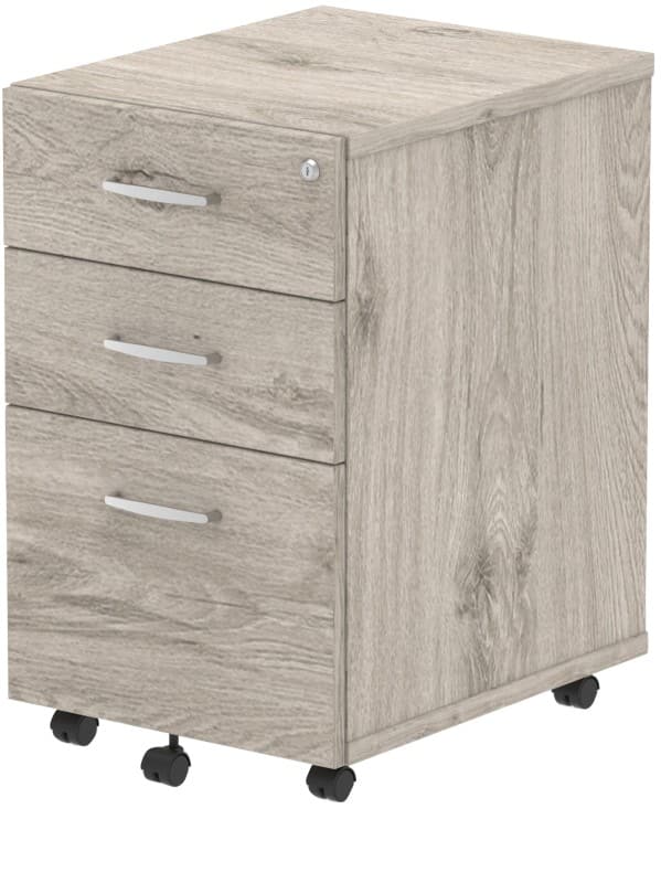 dynamic Mobile Pedestal 3 Drawers Lockable 440 x 550 x 695 mm