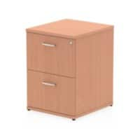 Impulse Filing Cabinet 2 Drawer Beech