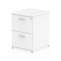 Impulse Filing Cabinet 2 Drawer White