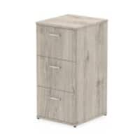 Impulse Filing Cabinet 3 Drawer Grey Oak