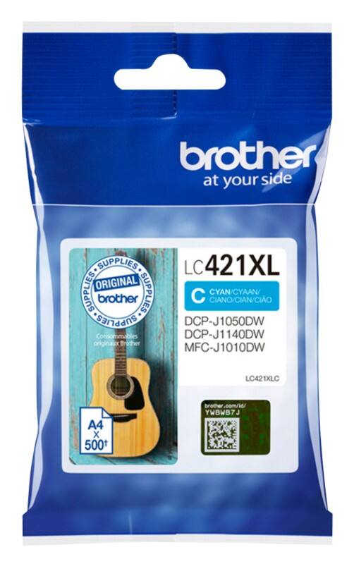 Brother LC421XLC Original Ink Cartridge Cyan