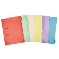 Tarifold Smartfolders Document Wallet 111305 Cardboard Velcro fastener 24.5 (W) x 0.1 (H) cm Assorted Pack of 6