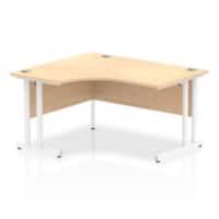dynamic Impulse Left Hand Desk Rectangular Maple Cantilever 1,400 (W) x 1,200 (D) x 730 (H) mm MFC (Melamine Faced Chipboard)
