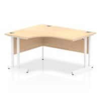Dynamic Left-hand Desk Impulse ICDLC14WMPE Brown 1400 mm (W) x 800 mm (D) x 730 mm (H)