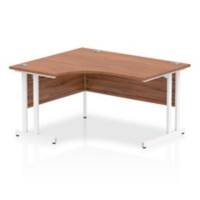 Dynamic Left-hand Desk Impulse ICDLC14WWNT Brown 1400 mm (W) x 800 mm (D) x 730 mm (H)