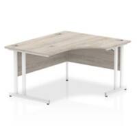 Dynamic Right-hand Desk Impulse ICDRC14WGRY Grey 1400 mm (W) x 800 mm (D) x 730 mm (H)
