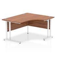 Dynamic Right-hand Desk Impulse ICDRC14WWNT Brown 1400 mm (W) x 800 mm (D) x 730 mm (H)