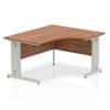 Dynamic Right-hand Desk Impulse ICDRW14WNT Brown 1400 mm (W) x 25 mm (D) x 730 mm (H)