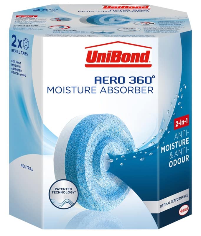 Unibond Humidity Absorber Aero 360 2633442 Pack of 2