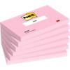 Post-it Colour Notes 127 x 76 mm Plain Pink 655-PNK 100 6 Pieces of 100 Sheets