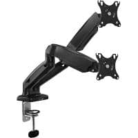 ACT Desk Mount with gas spring for 2 screens up to 32 inch