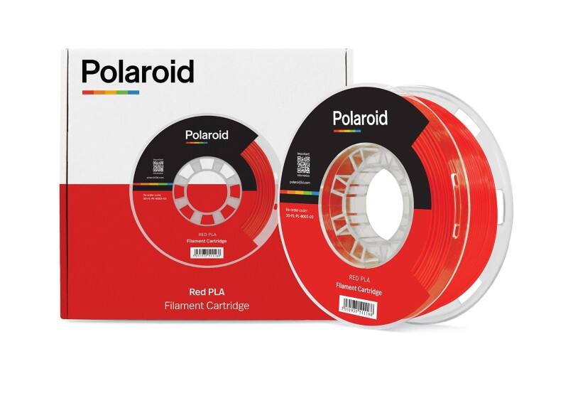 Polaroid 3D Filaments PL-8002 PLA Plastic 200 mm Red Rods