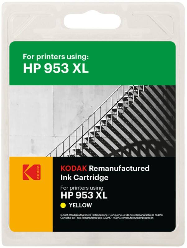 Kodak 953XL Compatible wirh HP Ink Cartridge F6U18AE Yellow 24 ml