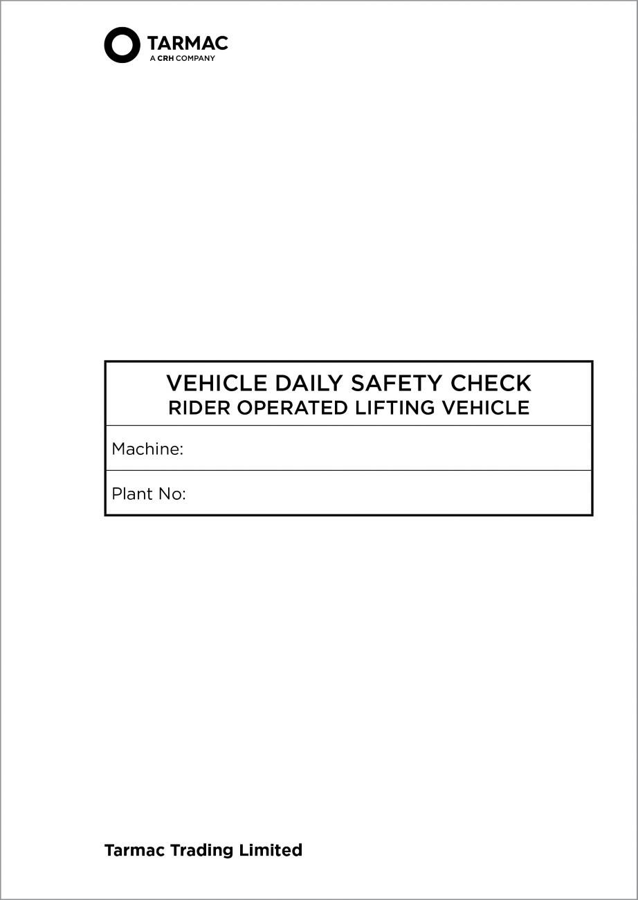 Daily Check Book LT10081