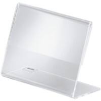 SIGEL Display PA107 clear acrylic 9 x 3.7 x 6.5 cm Pack of 10
