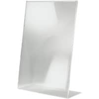 Sigel Sign Holder A3 L-Shape 30 (W) x 11 (D) x 42.5 (H) cm Transparent