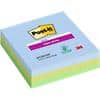 Post-it Oasis Super Sticky Notes 101 x 101 mm Assorted 70 Sheets Pack of 3