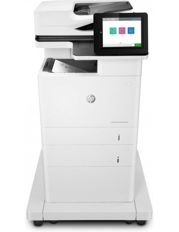 HP MFP M635fht Colour Laser Jet Printer White  