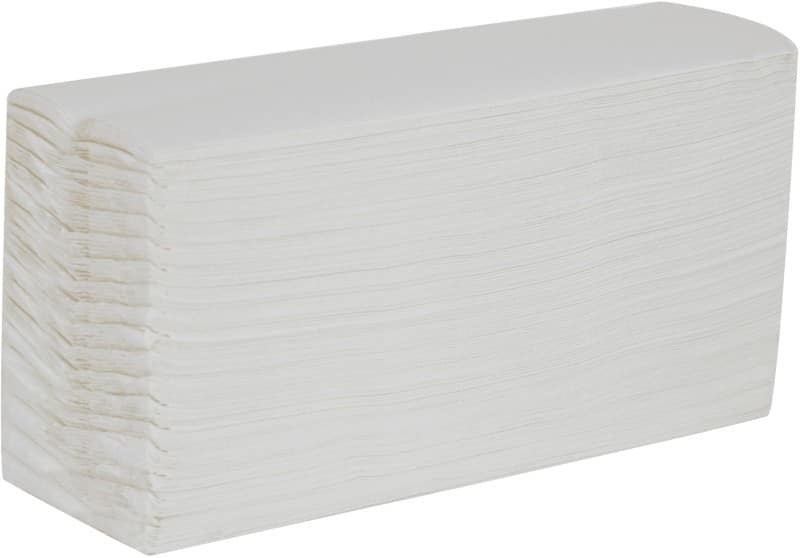 essentials Hand Towels C-fold White 1 Ply HE128WHNDS 12 Packs of 240 Sheets