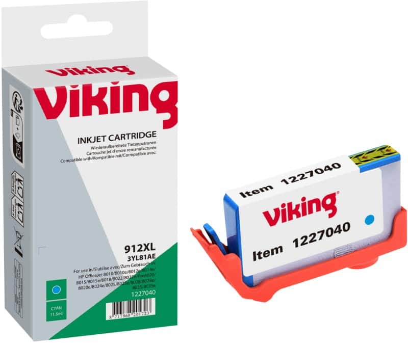 Viking 912XL Compatible HP Ink Cartridge 3YL81AE Cyan
