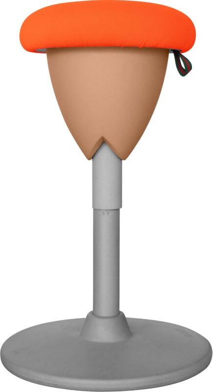 euroseats Pisa Sit Stand Stool Orange 320 x 405 mm