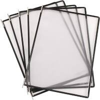 Djois Tarifold Display Panel VEO Black A4