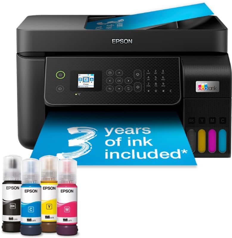 Epson EcoTank ET-4800 A4 Inkjet Printer Black