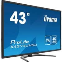 iiyama ProLite X4373UHSU-B1 Monitor 108 cm (42.5") 3840 x 2160 pixels 4K Ultra HD Black