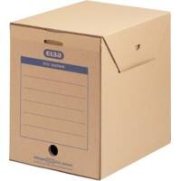 ELBA Archive Box 100421092 Brown cardboard 23.6 (W) x 30 (D) x 33.3 (H) cm Pack of 6