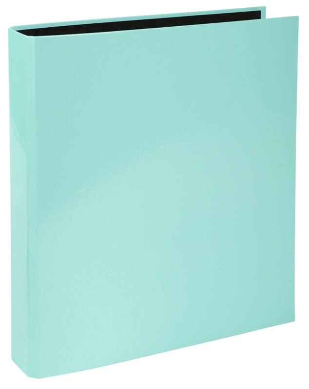 Exacompta Aquarel 25 mm Ring Binder Cardboard, Paper A4 2 Rings Pastel Green 54563E