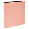 Exacompta Ring Binder 2 Rings 25mm Plastic Coated A4 Coral