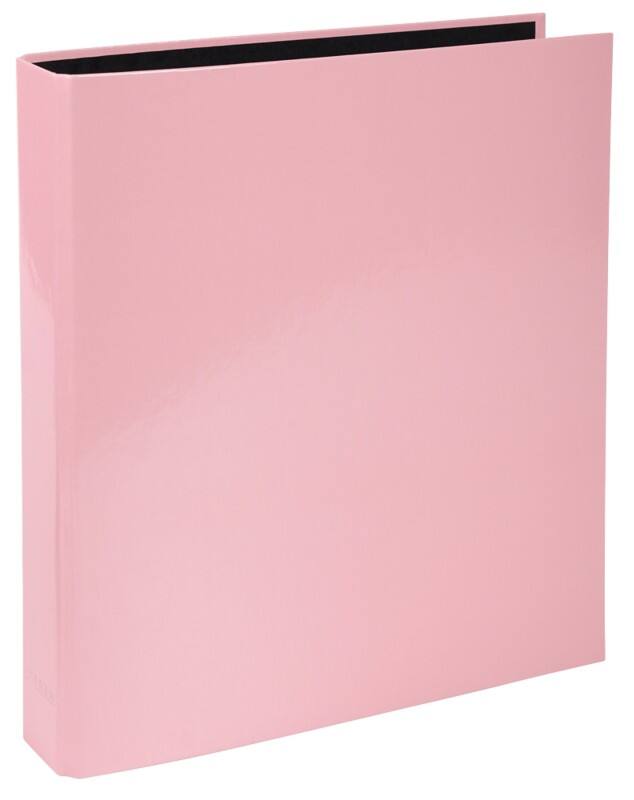Exacompta Aquarel 25 mm Ring Binder Cardboard, Paper A4 2 Rings Pink 54566E