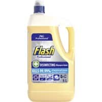 Flash Disinfecting Multipurpose Cleaner Liquid Lemon 5 L