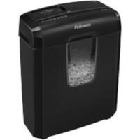 Fellowes Shredder 6C Black Cross Cut Security Level P-4 6 Sheets