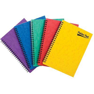 Pukka Notepad A5 Ruled Assorted 60 Sheets Pack of 10