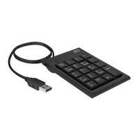 ACT Keyboard AC5480 Numeric Wired Black