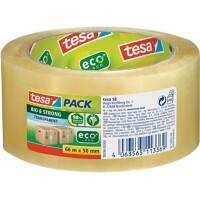 tesa Packaging tape tesapack Bio & Strong Transparent 50 mm (W) x 66 m (L) Polylactide