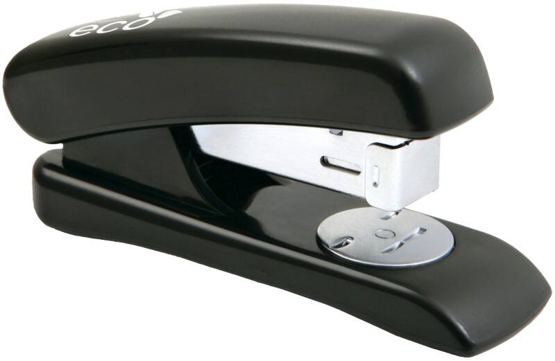 Rapesco Desktop Stapler Half strip 20 Sheets Black 24/6, 26/6 Plastic