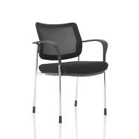 Dynamic Visitor Chair Brunswick Deluxe BR000220 Black