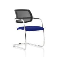 dynamic Swift Visitor Chair Fixed Armrest Blue 115 kg KCUP1633 560 x 610 x 830 mm