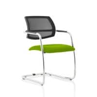 dynamic Swift Visitor Chair Fixed Armrest Green 115 kg KCUP1631 560 x 610 x 830 mm